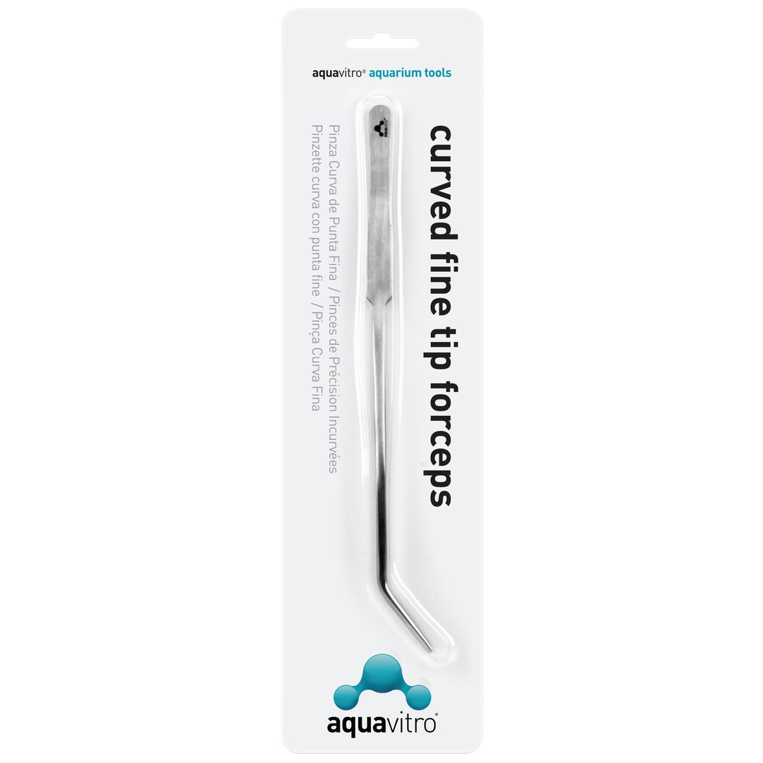 Aquavitro Curved Fine Tip Forceps
