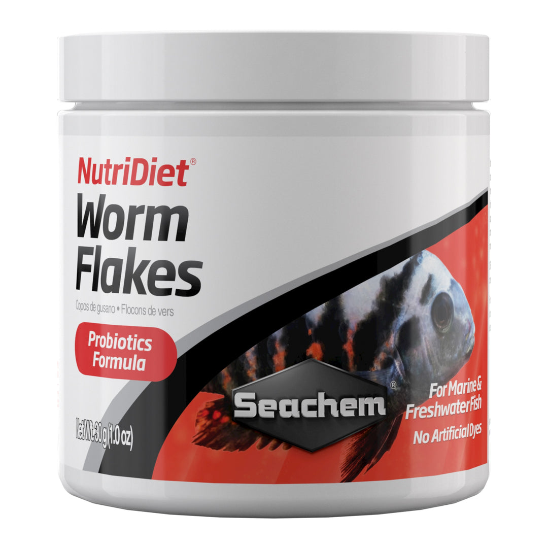 Seachem NutriDiet - Worm Flakes