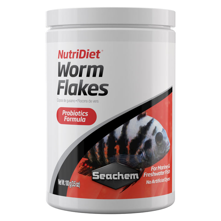 Seachem NutriDiet - Worm Flakes