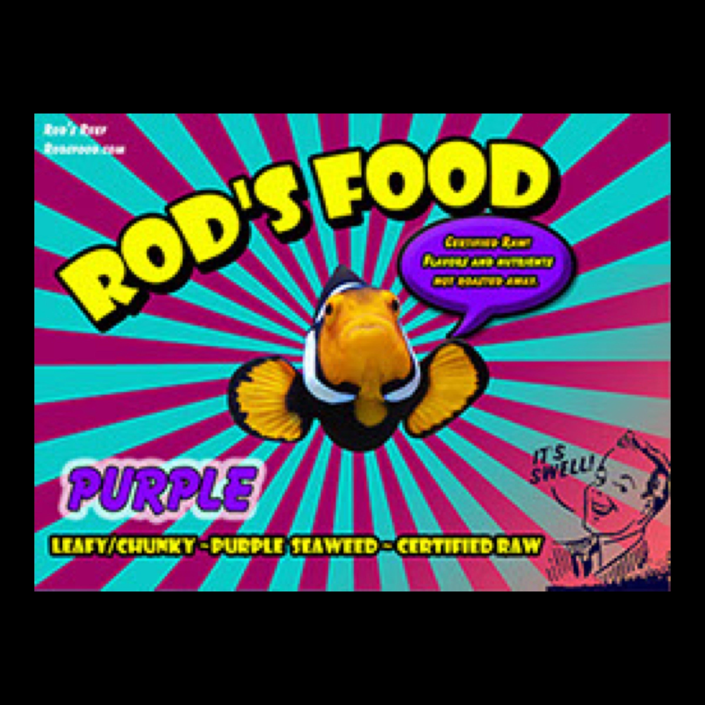 Rod's Food: Purple Seaweed Sheets – Upscale Aquatics