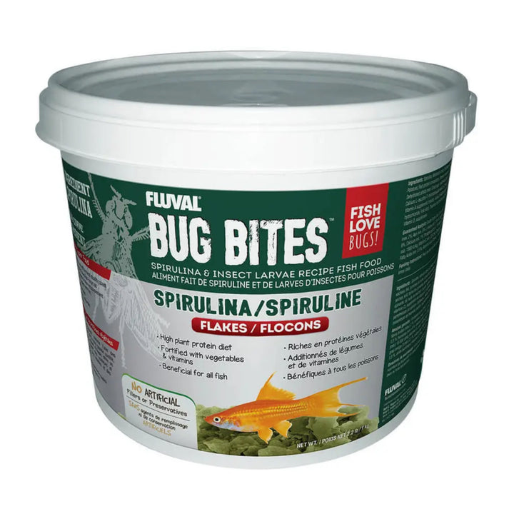 Fluval Bug Bites - Spirulina Flakes