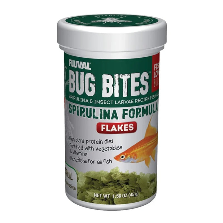 Fluval Bug Bites - Spirulina Flakes