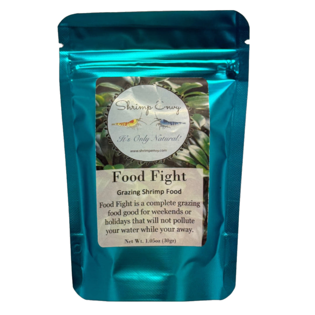Shrimp Envy: Food Fight Grazing Shrimp Food