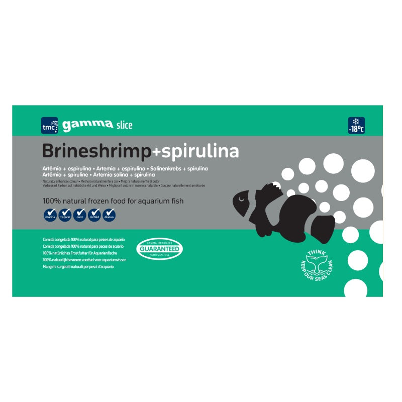 TMC Frozen Brine Shrimp + Spirulina