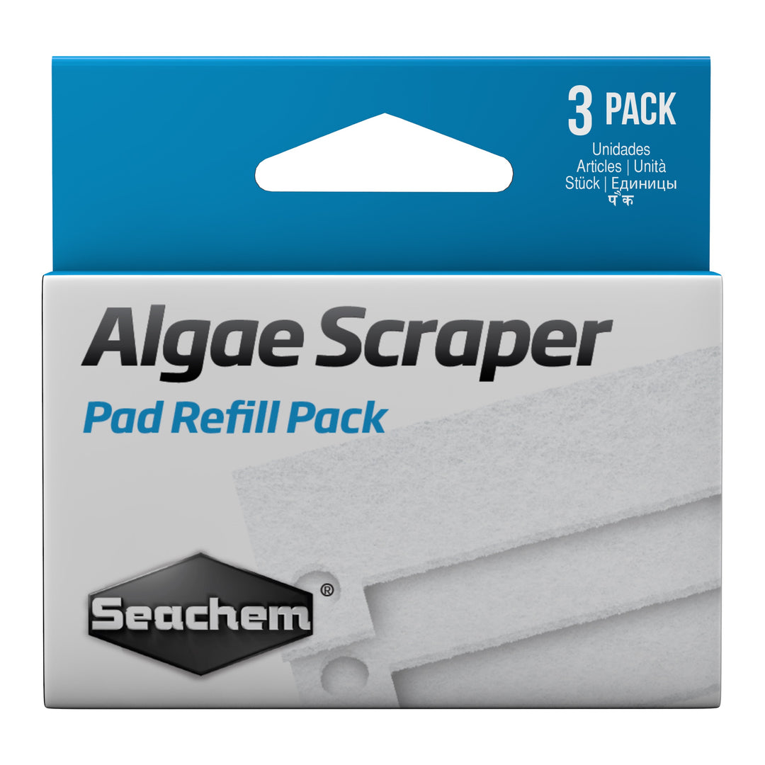 Seachem Algae Scraper - Replacement Pad Refill 3pk