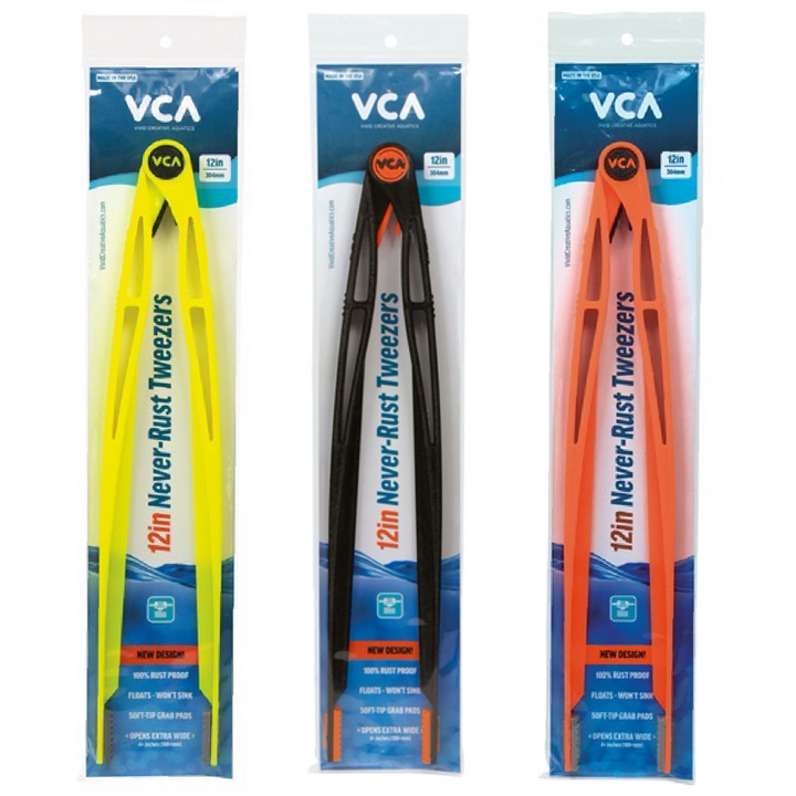 VCA Never Rust Aquarium Tweezers UV - 12"